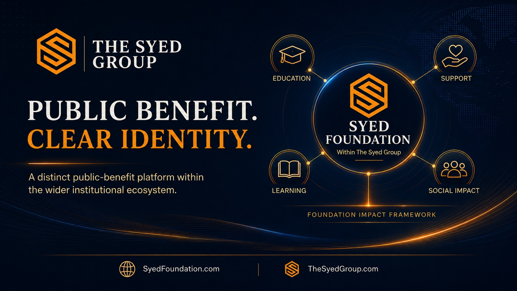 Public Benefit With a Clear Identity: How Syed Foundation Remains Distinct Within the Wider Institutional Ecosystem — corporate featured image for Syed Foundation and The Syed Group